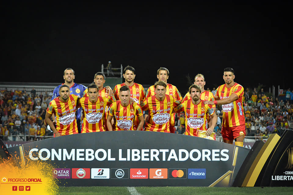 22.01.2020 Progreso perdió con Barcelona en el partido de ida de Copa Libertadores